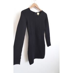 TORN BY RONNY KOBO Nightingale Rib Knit Bodycon Bandage Dress Revolve S $430